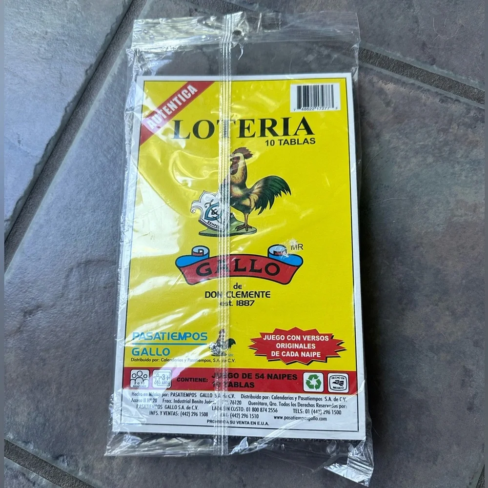 New In Package Loteria Mexican Bingo Game Authentic Don Clemente